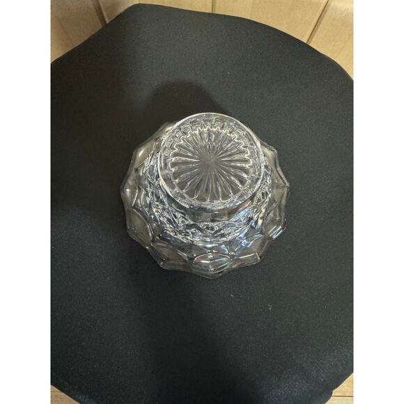 Vintage Fosteria Condiment Set - Bowl, Spoon, & Underplate - Picture 8 of 10